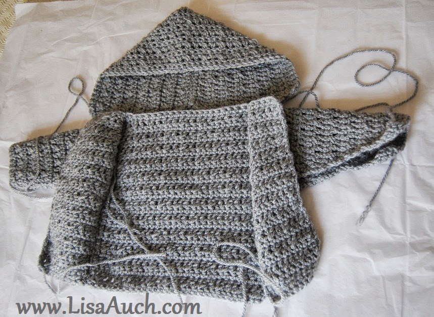 Baby Hooded Cardigan Crochet Pattern - Cashmere Sweater England